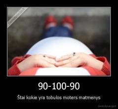 90-100-90 - Štai kokie yra tobulos moters matmenys