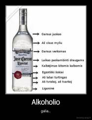 Alkoholio - galia..
