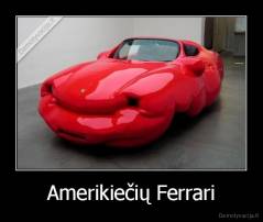 Amerikiečių Ferrari - 