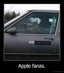 Apple fanas. - 