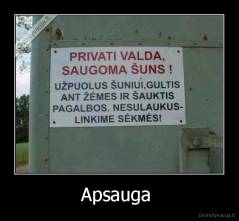 Apsauga  - 