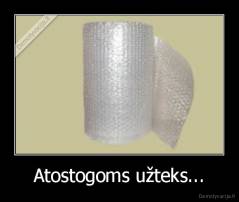 Atostogoms užteks... - 