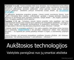 Aukštosios technologijos - Valstybės pareigūnai nuo jų smarkiai atsilieka