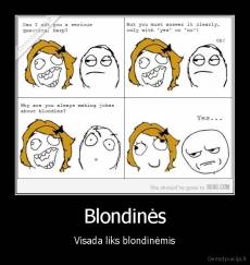 Blondinės - Visada liks blondinėmis