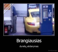 Brangiausias - durelių atidarymas