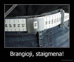 Brangioji, staigmena! - 