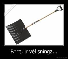 B**t, ir vėl sninga... - 