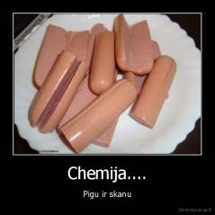 Chemija.... - Pigu ir skanu