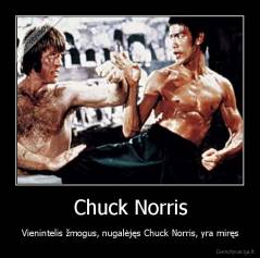 Chuck Norris - Vienintelis žmogus, nugalėjęs Chuck Norris, yra miręs