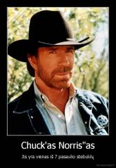 Chuck'as Norris"as - Jis yra vienas iš 7 pasaulio stebuklų