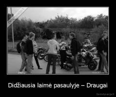 Didžiausia laimė pasaulyje – Draugai - 