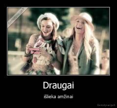 Draugai - išlieka amžinai