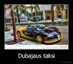 Dubajaus taksi - 