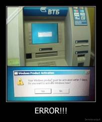 ERROR!!! - 