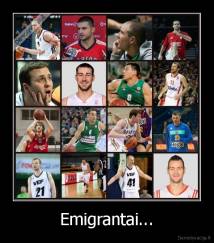 Emigrantai... - 