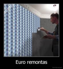 Euro remontas - 