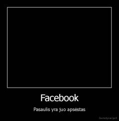 Facebook - Pasaulis yra juo apsėstas