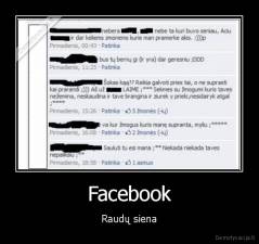 Facebook - Raudų siena