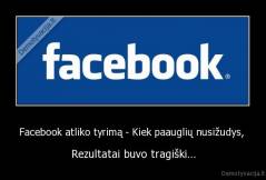 Facebook atliko tyrimą - Kiek paauglių nusižudys,  - Rezultatai buvo tragiški...