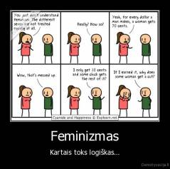 Feminizmas - Kartais toks logiškas...