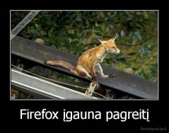 Firefox įgauna pagreitį - 