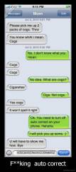 F**king  auto correct - 