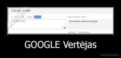 GOOGLE Vertėjas - 