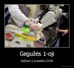 Gegužės 1-oji - Kažkam ji prasidės 23:00