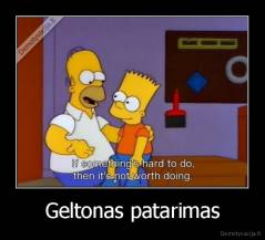 Geltonas patarimas - 