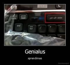 Genialus - sprendimas