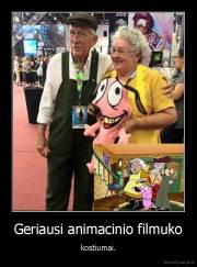 Geriausi animacinio filmuko - kostiumai.