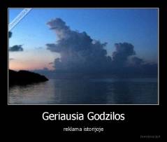 Geriausia Godzilos - reklama istorijoje