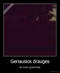 Geriausios drauges - tai musu gyvenimas