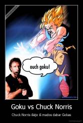 Goku vs Chuck Norris - Chuck Norris išėjo iš mados dabar Gokas