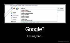 Google? - Ji viską žino..