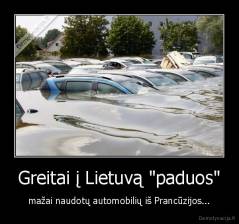 Greitai į Lietuvą "paduos" - mažai naudotų automobilių iš Prancūzijos...