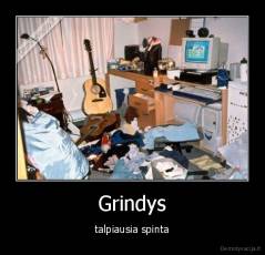 Grindys - talpiausia spinta