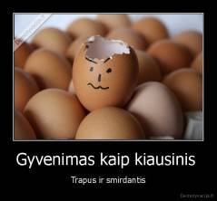 Gyvenimas kaip kiausinis  - Trapus ir smirdantis