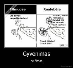 Gyvenimas - ne filmas