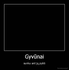 Gyvūnai - sunku ant jų pykti