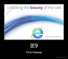 IE9 - Final Release