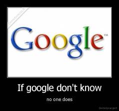 If google don't know - no one does