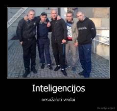 Inteligencijos - nesužaloti veidai