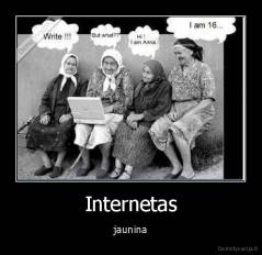 Internetas - jaunina