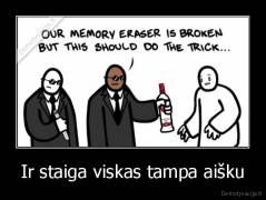 Ir staiga viskas tampa aišku - 