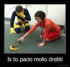 Is to pacio molio drebti - 