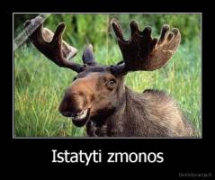 Istatyti zmonos - 