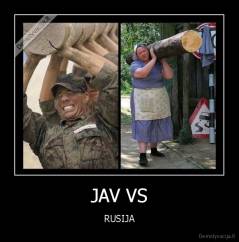 JAV VS - RUSIJA