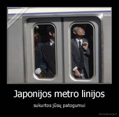 Japonijos metro linijos - sukurtos jūsų patogumui