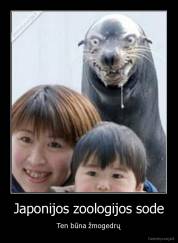 Japonijos zoologijos sode - Ten būna žmogedrų